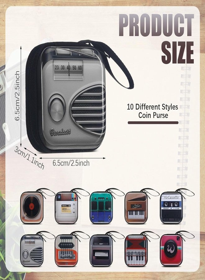 Flywind محفظة نقود صغيرة من فلاي ويند، حقيبة سماعات، حقيبة مفاتيح، هدية مثالية لأعياد ميلاد البنات والأولاد - Image 2